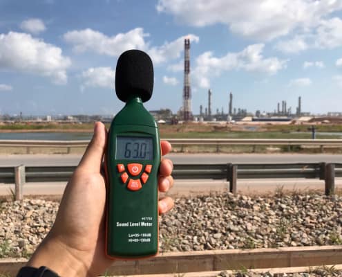 sound level meter measurements